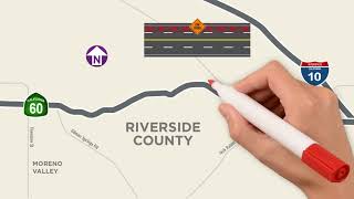 Six-Month Westbound Single Lane Closure - RCTC 60 Truck Lanes Project