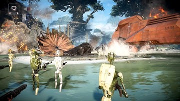 Star Wars Battlefront 2: Galactic Assault Gameplay (No Commentary)