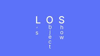 L’s Object Show - Intro (2026)