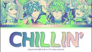 Hokusai with あかんキャッツら 'CHILLIN'' Paradox Live (パラライ) Color Coded Lyrics (歌詞) KAN/ROM/ENG