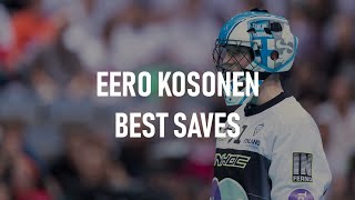 Eero Kosonen | Best Floorball Goalkeeper Saves