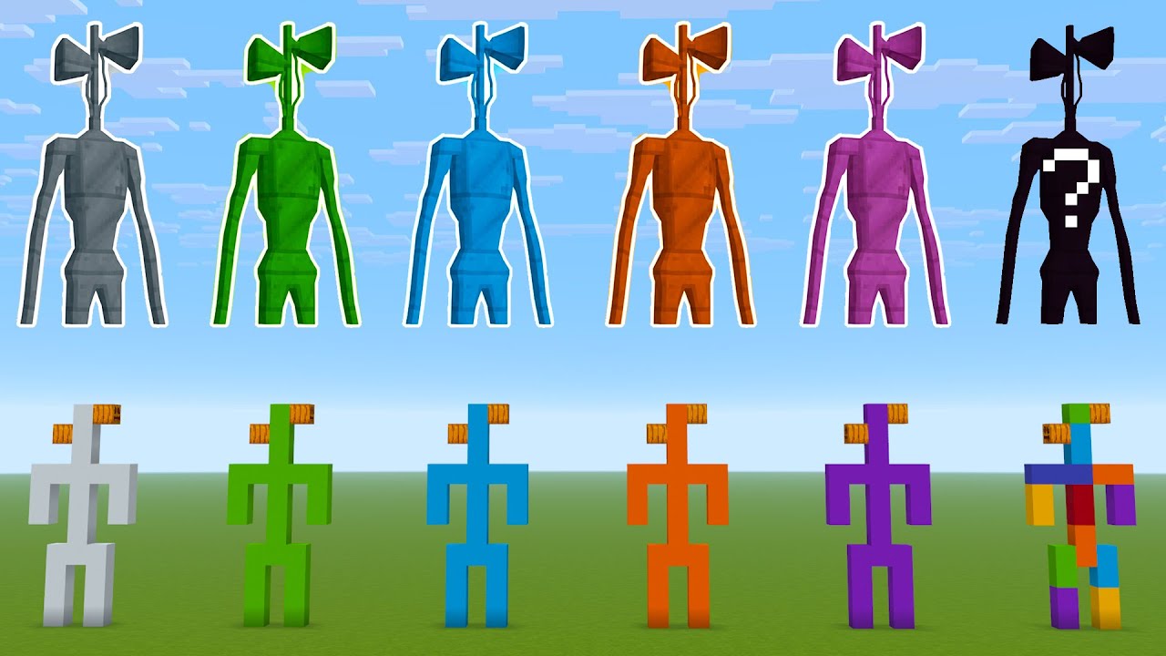 NEVER SPAWN SIREN HEAD EVOLUTION in Minecraft PE | PART 2