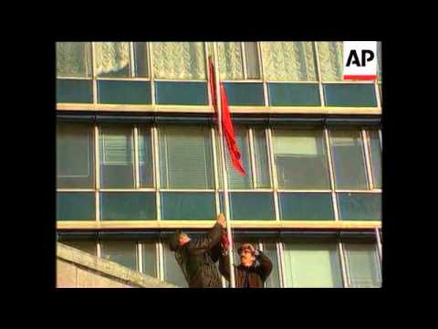 Video: Moskva, 1993: Skjutningen Av Vita Huset