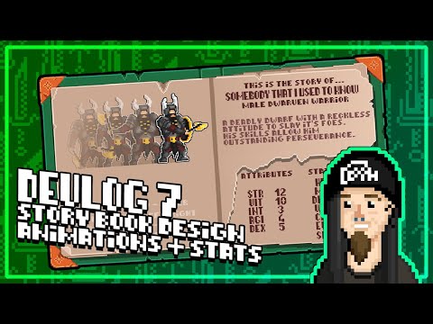 When a PYGAME RPG Starts to Look Good... (Ork Slayer Indie  Devlog #7 - Design, Animations, Stats)