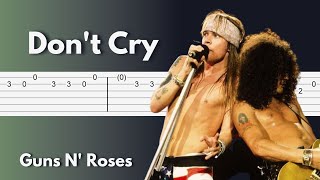 Guns N' Roses - Don't Cry