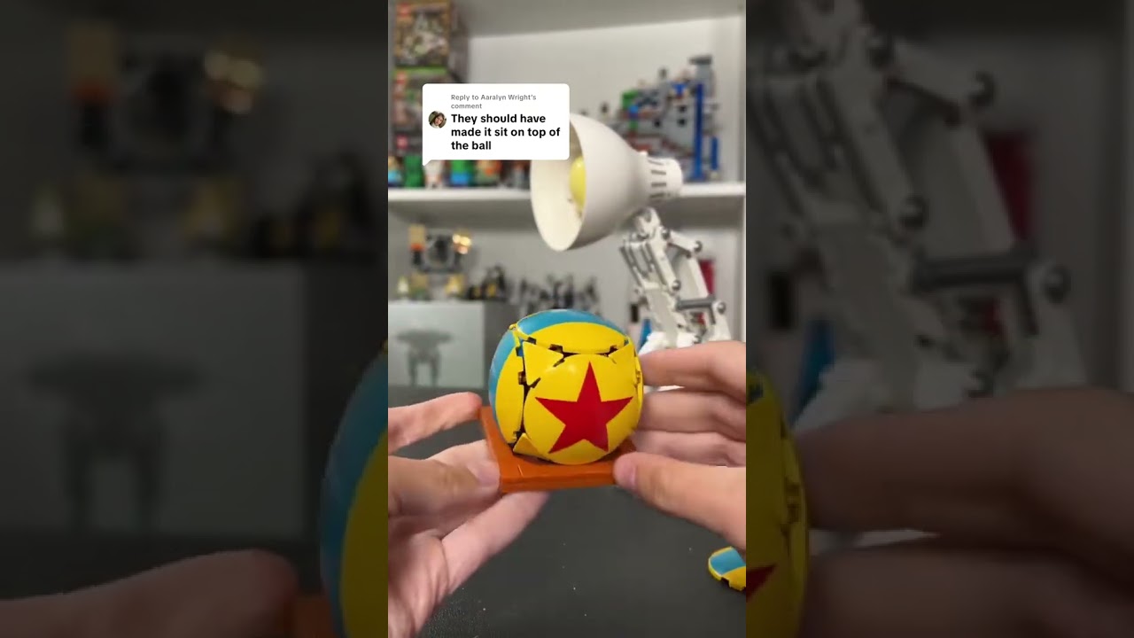 Мне очень нравится эта деталь в наборе ламп LEGO Pixar!