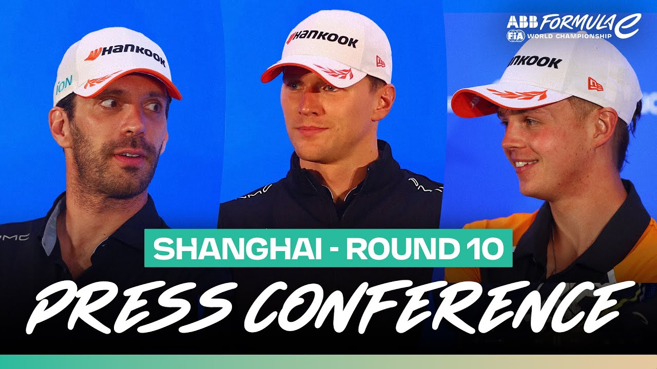 "Very, Very Proud of What We've Done Today" 🥹  | Round 10 Hankook Shanghai E-Prix Press Conference