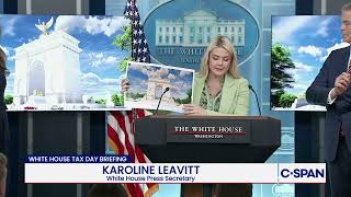 Press Secretary Karoline Leavitt On Plans For United States Triumphal Arch