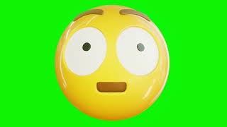Shocked Emoji #greenscreen #emoji #shock