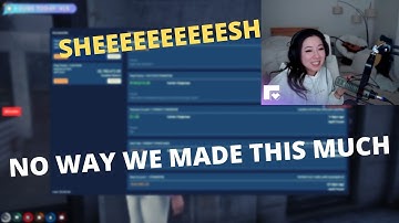 Aprils Reaction To How Much Pixel Perfect Made While She Was Gone. | NoPixel GTA RP