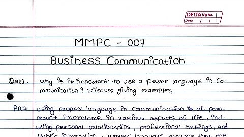 MMPC 007 solved assignment 2023-2024 | MMPC  007 ignou solved assignment 2023-2024 | MBA | ignou