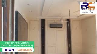 1 Kanal House In Royal Orchard Architect The M Squire Electrified By Right Cables
