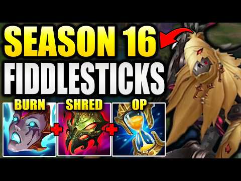 HOW TO PLAY FIDDLESTICKS JUNGLE IN SEASON 16!