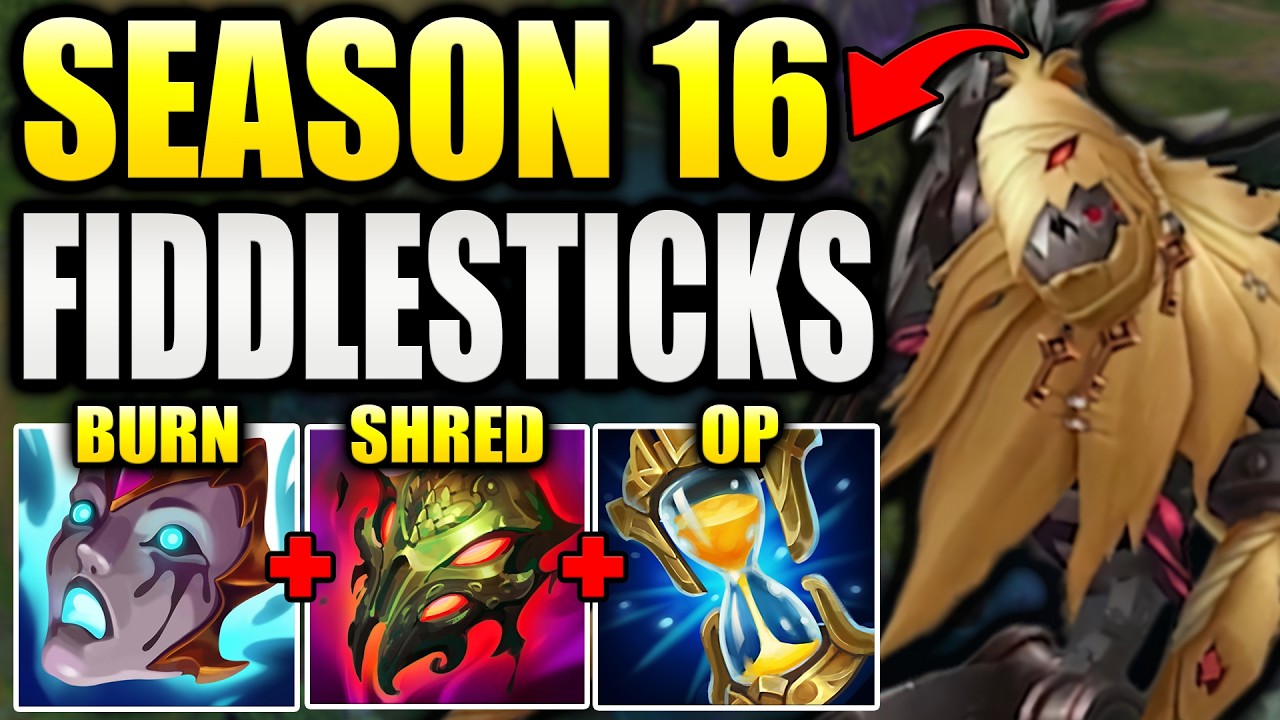 HOW TO PLAY FIDDLESTICKS JUNGLE IN SEASON 16!