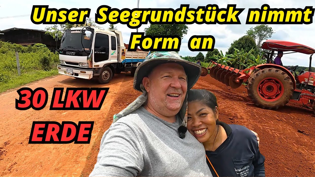 Das erste große Update vom Seegrundstück! Trecker, LKW und Action – so sieht’s jetzt aus!