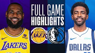 LA Lakers vs Dallas Mavericks Full Game Highlights | Jan 17 | NBA Regular Season 2024