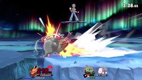 Smash Ultimate - Charizard vs Level 9 CPU King K. Rool