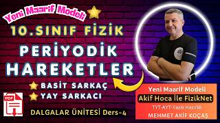 Ders4: Yeni Maarif Modeli10.Sınıf Fizik DALGALAR: PERİYODİK HAREKETLER-Basit Sarkaç-Yay Sarkacı*PDF