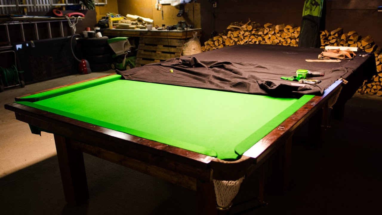 How to build your own pool table step by step How I Built My Snooker Table Youtube
