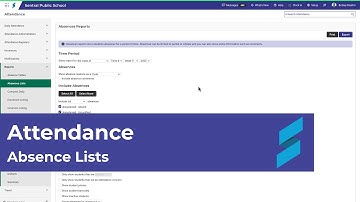 Attendance | Absence lists
