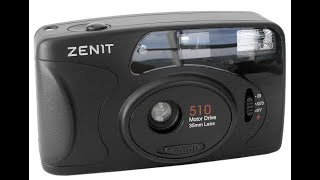Zenit 510 Motor Drive 35mm Lens