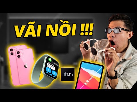 iPHONE 13, APPLE WATCH 7, MACBOOK M1X, AIRPODS 3,… APPLE SẮP RA MẮT NHIỀU SẢN PHẨM VÃI NỒI !!!