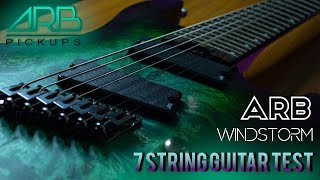 Arb Windstorm 7 String Guitar Test