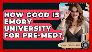How Good Is Emory University For Pre-med? - The College Explorer