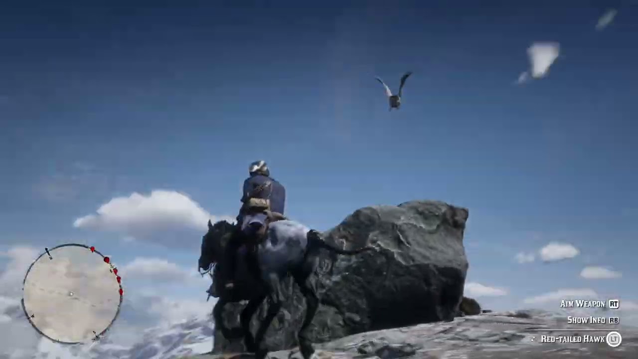 Funny Horse slides off mountain and kills me Red Dead Redemption 2