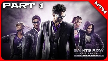 Saints Row: The Third Remastered | Walkthrough Part 1 | No Commentary (Xbox One X 30 FPS)