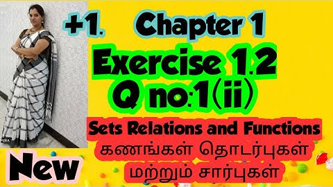 #Maths#/11th/Exercise 1.2/Q no:1(ii)/Chapter 1/Sets Relations and Functions/New syllabus