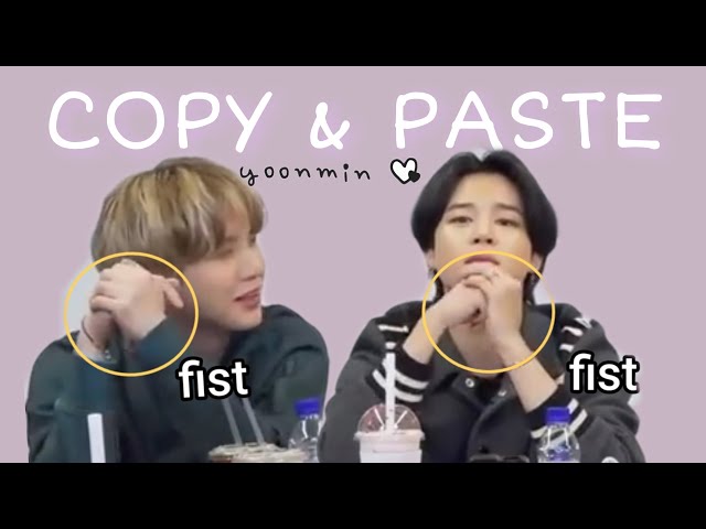 [Analysis] Subconscious Mirroring | Love Language | YOONMIN IS REAL! 💕 class=