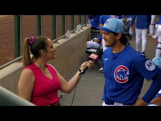 Jonathon Long taking 'bits and pieces' from Cubs veterans into his routine  - YouTube
