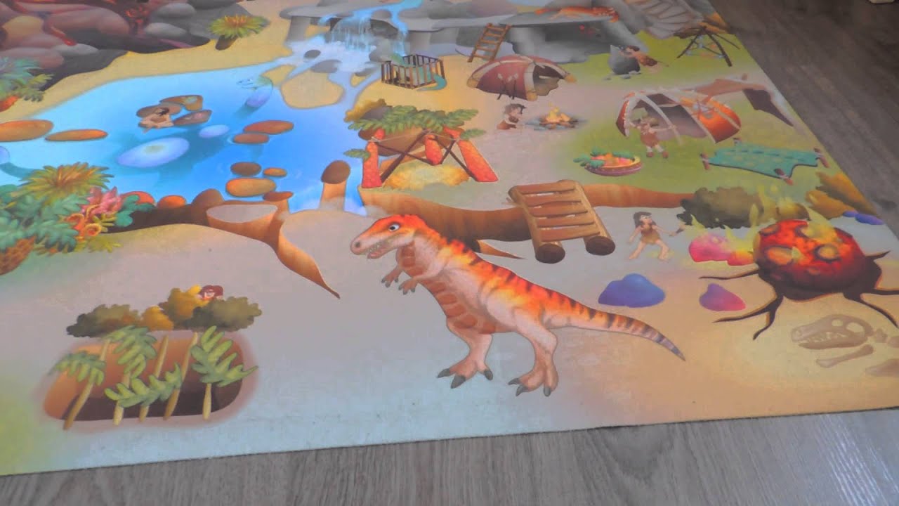 Tapijt voor kinderkamer, wereldkaart, educatief spel, continenten en zee, blauw, 160 x 220 cm
