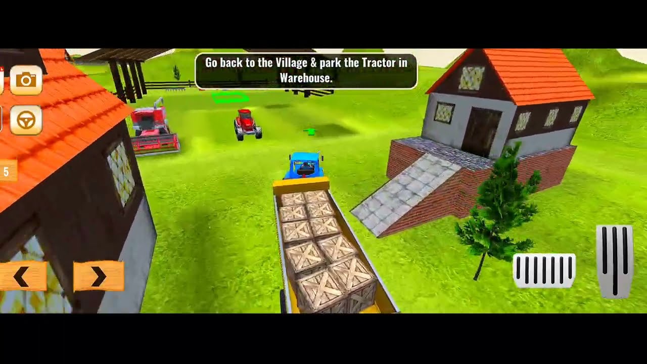 🚜 Modern Tractor Farming 3D | Real Tractor Driving Simulator | Android Gameplay