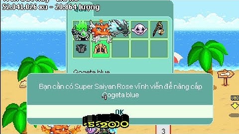 Nâng cấp set gogeta blue | Avatar 2D