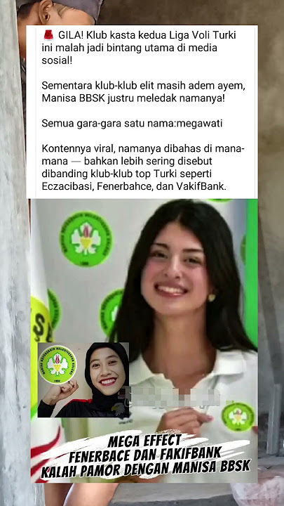 Manisa BBSK meledak namanya karena Mega #manisa #shorts #megawatihangestri #megawati #megatron