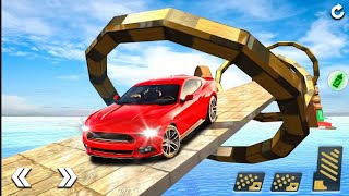 Mega Ramp Stunts Racing Game - Game balap Mobil 2020 Android Gameplay screenshot 4
