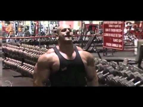 Super Freak robert burneika training shoulders & calves motivation video 2010