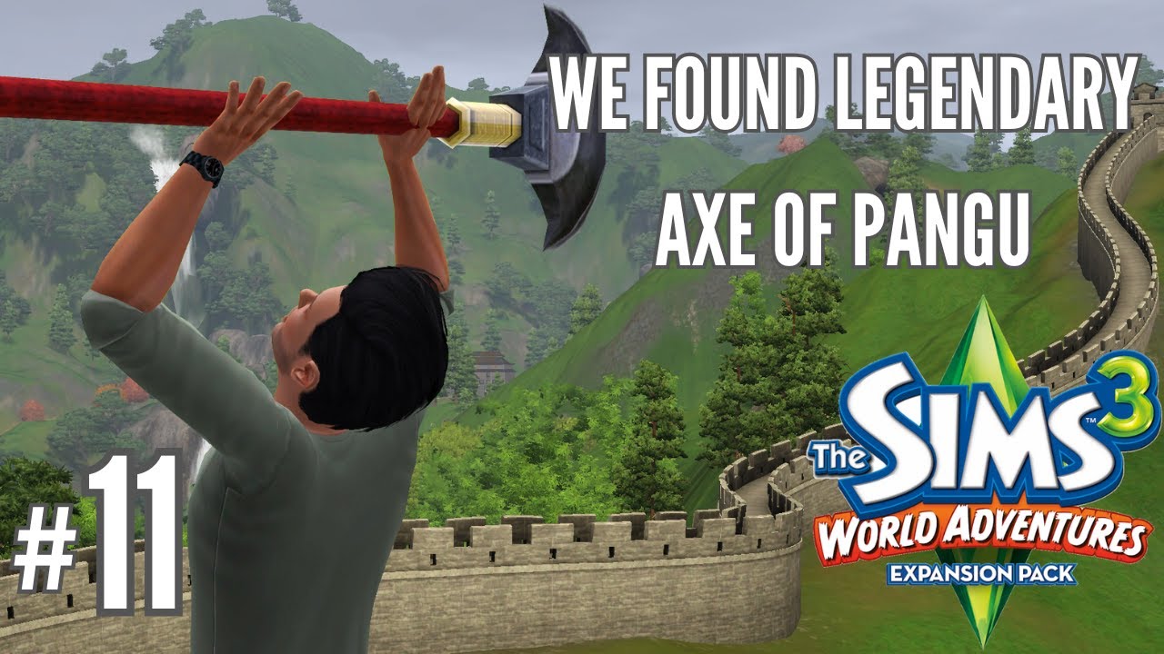The Sims 3 World Adventures | We Found Legendary Axe of Pangu #11