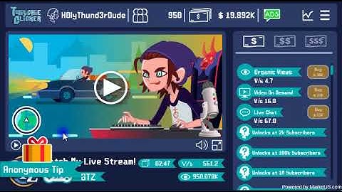 Twitchie Clicker ( Idle clicker game )