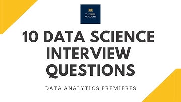 Data Science Interview Questions (with answers)