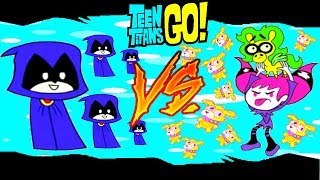 TEEN TITANS GO: H.I.V.E 5 - RAVEN VS JINX - EPIC 1VS1 - FINAL FIGHT - CARTOON NETWORK GAMES