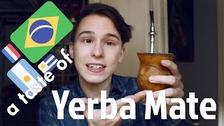 Trying Yerba Mate Chimarrão From Brazil