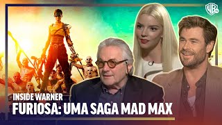 GEORGE MILLER, ANYA TAYLOR-JOY E CHRIS HEMSWORTH REVELAM BASTIDORES DE FURIOSA | INSIDE WARNER