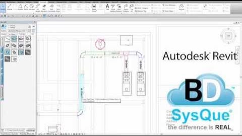 Revit Pipe Annotation Tags - SysQue Pipe 2017