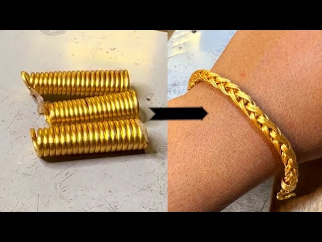 24k Gold Titanium Magnetic Bracelet Bangle, Gold Bangles, Women Bracel –  HandTstudio