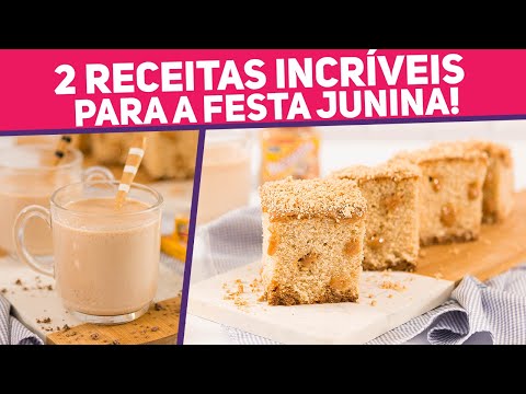 2 RECEITAS DE FESTA JUNINA que não podem faltar na sua festa em casa! Receitas de Minuto 670