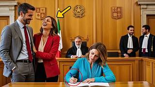 LEI NON HA DIFESE  — rideva l'ex marito mentre lei FIRMAVA IL DIVORZIO    ignara della sua FORTU