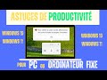 3 Astuces de productivité pour les utilisateurs de Microsoft Windows